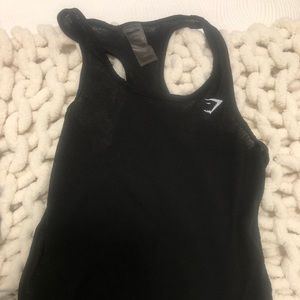 Gymshark black top with sides open